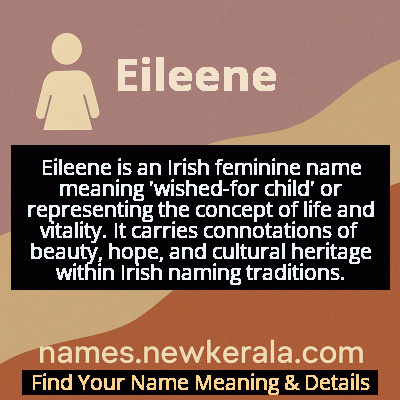 Eileene Name Meaning and Origin