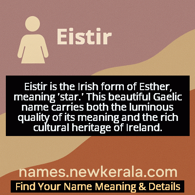 Eistir Name Meaning and Origin