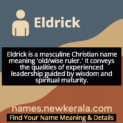 Eldrick Name Meaning and Origin