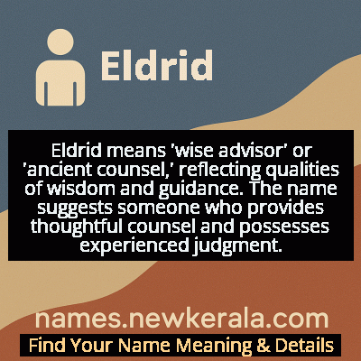 Eldrid Name Meaning and Origin