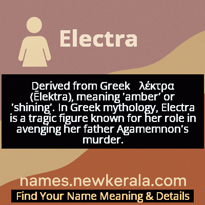 Electra Name Meaning and Origin