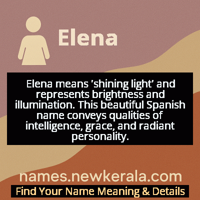 Elena Name Meaning and Origin