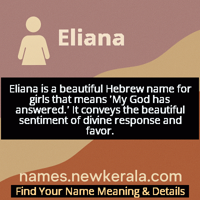 Eliana Name Meaning and Origin