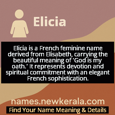 Elicia Name Meaning and Origin