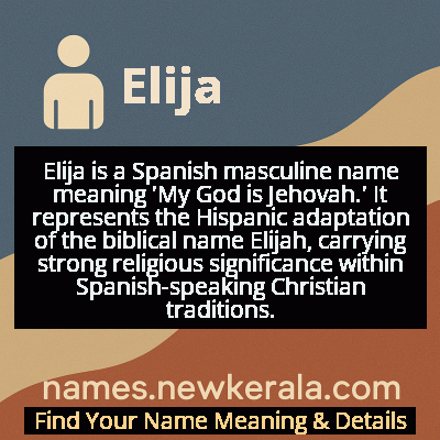 Elija Name Meaning and Origin