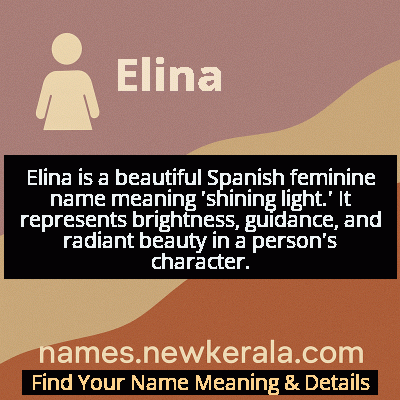 Elina Name Meaning and Origin