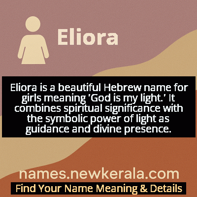 Eliora Name Meaning and Origin