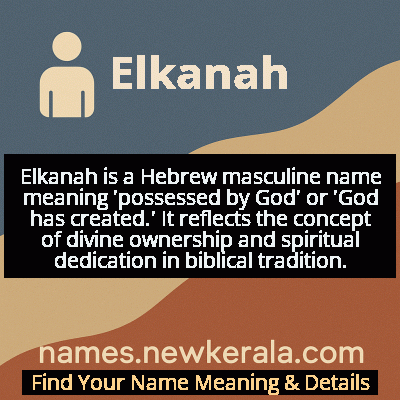 Elkanah Name Meaning and Origin