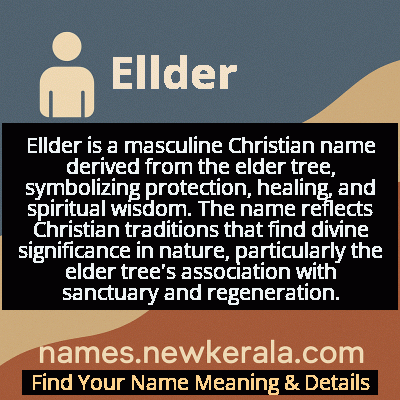 Ellder Name Meaning and Origin