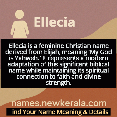 Ellecia Name Meaning and Origin