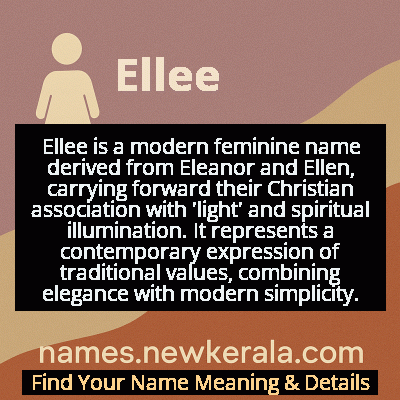 Ellee Name Meaning and Origin