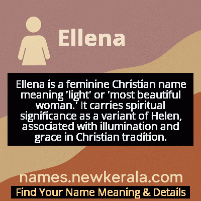 Ellena Name Meaning and Origin