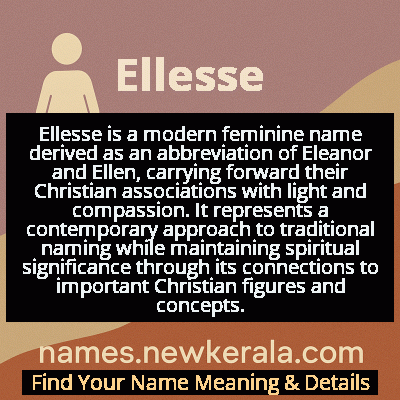 Ellesse Name Meaning and Origin