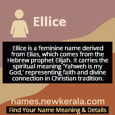 Ellice Name Meaning and Origin
