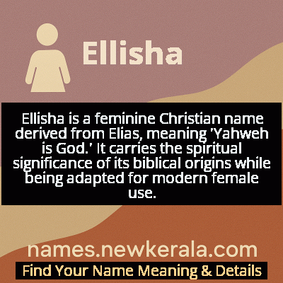 Ellisha Name Meaning and Origin