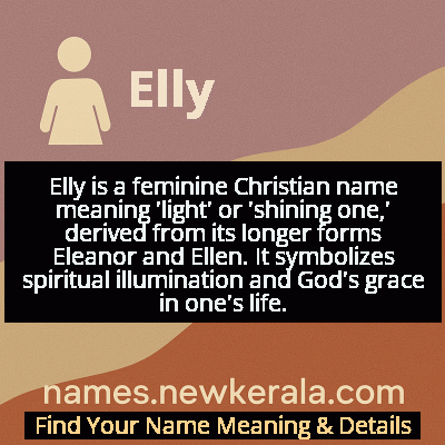 Elly Name Meaning and Origin