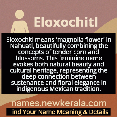 Eloxochitl Name Meaning and Origin