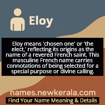 Eloy Name Meaning and Origin