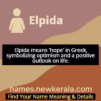 Elpida Name Meaning and Origin
