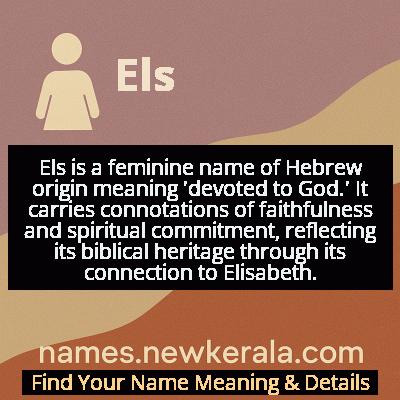 Els Name Meaning and Origin