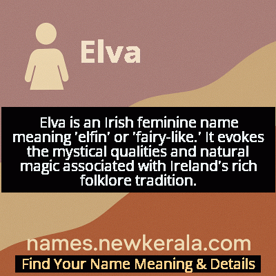 Elva Name Meaning and Origin