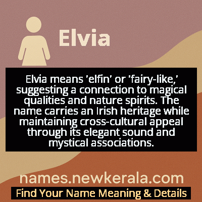 Elvia Name Meaning and Origin
