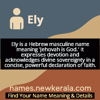 Ely Name Meaning and Origin