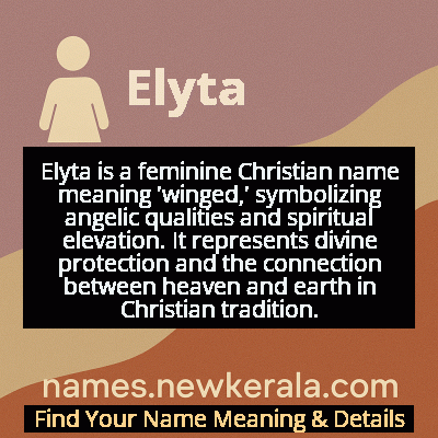 Elyta Name Meaning and Origin