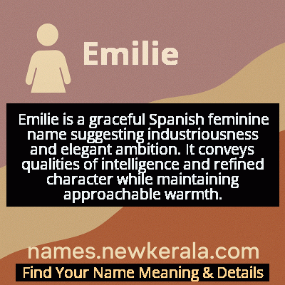 Emilie Name Meaning and Origin