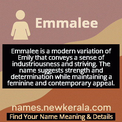 Emmalee Name Meaning and Origin