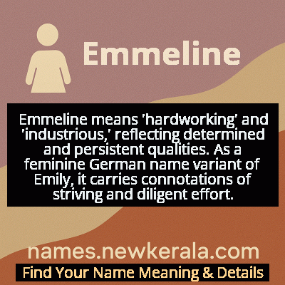 Emmeline Name Meaning and Origin