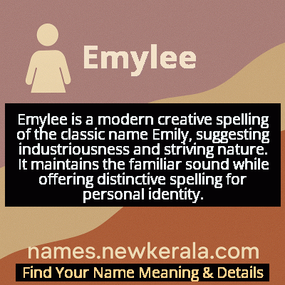 Emylee Name Meaning and Origin