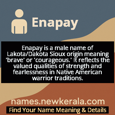 Enapay Name Meaning and Origin