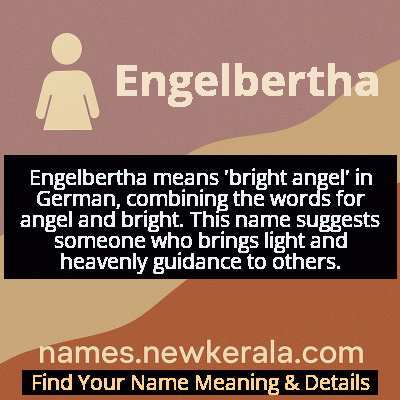 Engelbertha Name Meaning and Origin