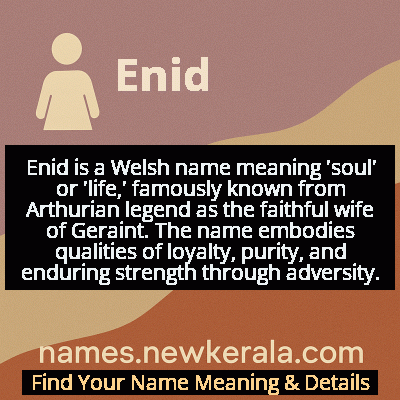 Enid Name Meaning and Origin