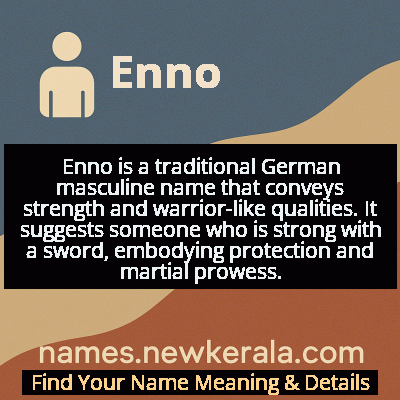 Enno Name Meaning and Origin