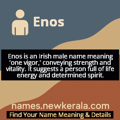 Enos Name Meaning and Origin