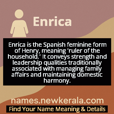 Enrica Name Meaning and Origin