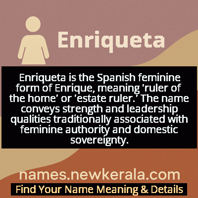 Enriqueta Name Meaning and Origin