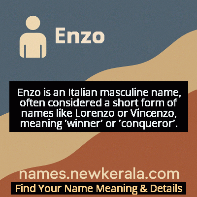 Enzo Name Meaning and Origin