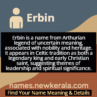Erbin Name Meaning and Origin