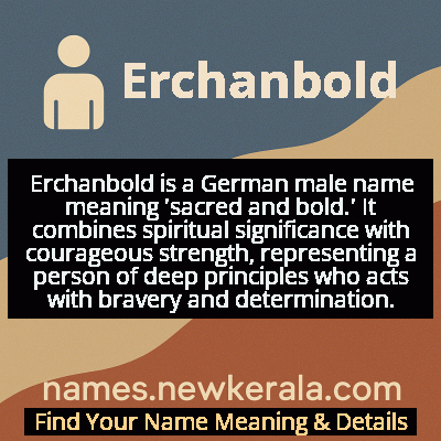 Erchanbold Name Meaning and Origin