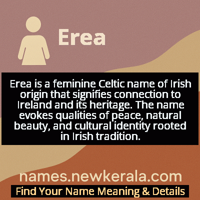 Erea Name Meaning and Origin