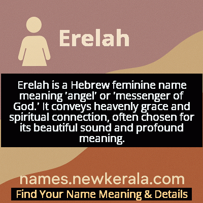 Erelah Name Meaning and Origin