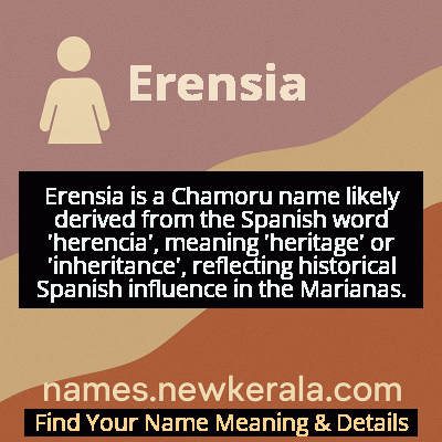 Erensia Name Meaning and Origin