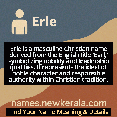 Erle Name Meaning and Origin