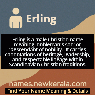 Erling Name Meaning and Origin