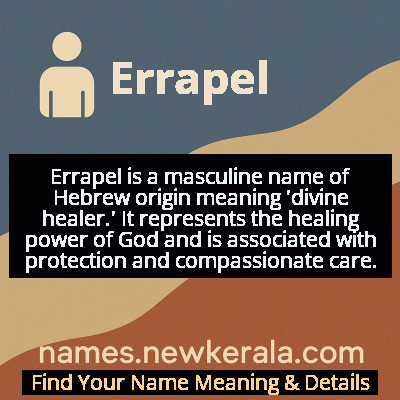 Errapel Name Meaning and Origin