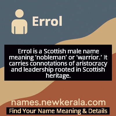 Errol Name Meaning and Origin