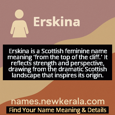 Erskina Name Meaning and Origin